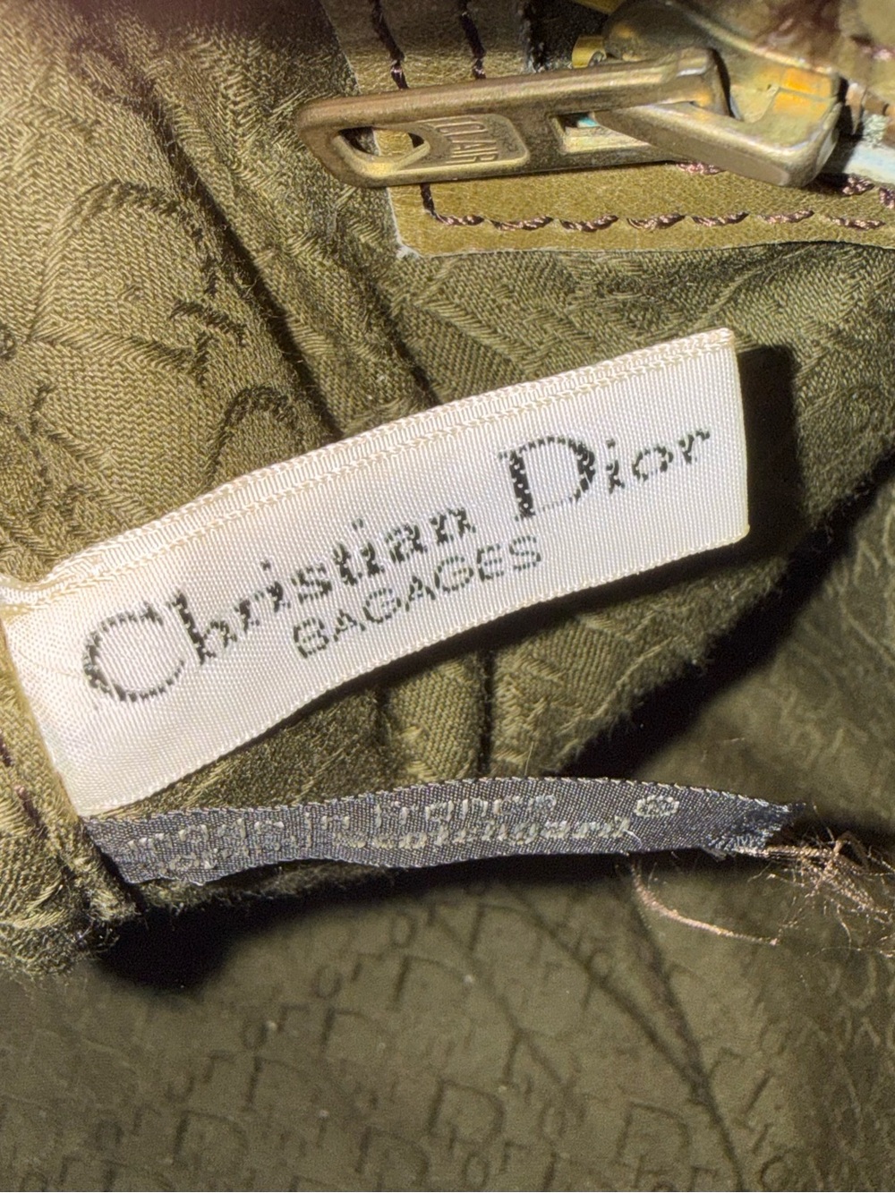 Vintage Dior Boston Bag - Picture 6 of 7